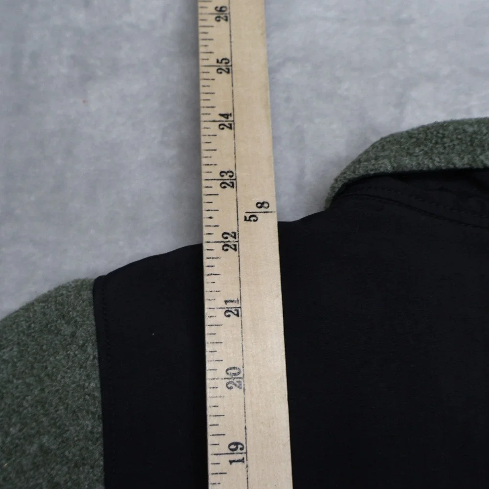 North Face Jacket Youth Medium 10/12 Green Denali Fleece Full Zip Outdoor Hiking